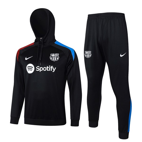 Sudadera Con Capucha Barcelona 2024/2025 Negro 3